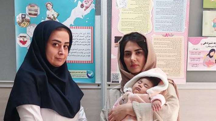 تجلی ایثار در روزهای بحران، تداوم اهدای شیر به بانک شیر انسانی در مرکز بهداشت جنوب تهران